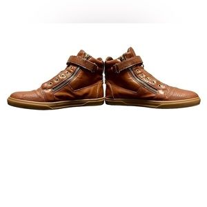 G By GUESS Men's Chase Zip High-Top Sneakers, Size 11